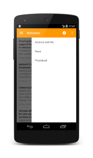 Lite RSS Screen 3