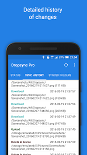 Dropsync: Autosync for Dropbox Screenshot