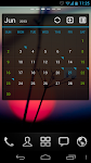 screenshot of GO Calendar Widget