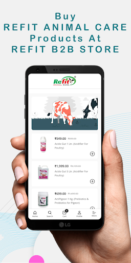 Refit B2B Store - Pet Supplies Screen 2