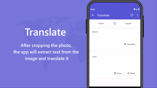 Photo translator Screen 3