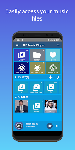 Android application RM-Music Player plus screenshort