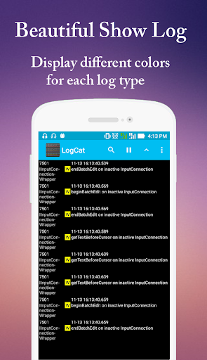 LogCat - Logcat Reader Screen 3