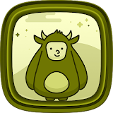 Cute Olive Green Launcher icon
