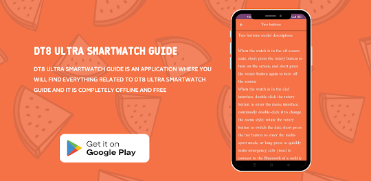 DT8 Ultra Smartwatch Guide