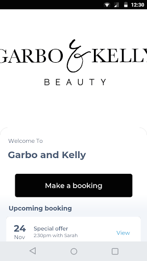 Android application Garbo and Kelly screenshort