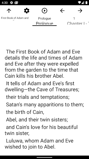 Captura 3 Book of Adam and Eve android