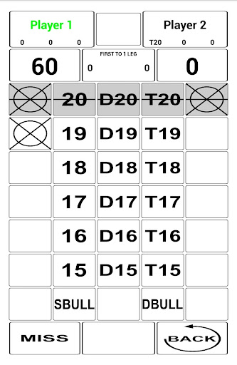 Simple Cricket Darts