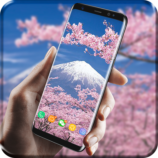Romantic Sakura 3D Live Wallpa logo