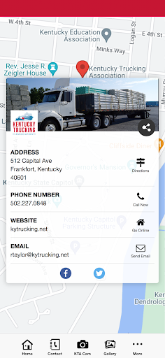 Kentucky Trucking Association Screen 3