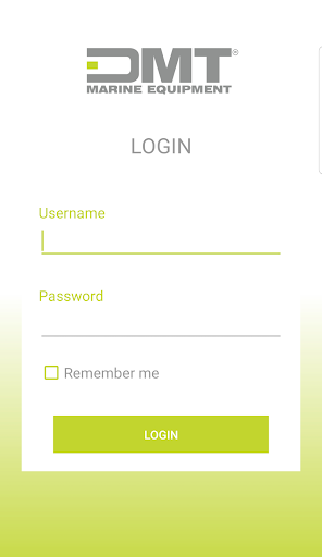 Android application DMT Log screenshort