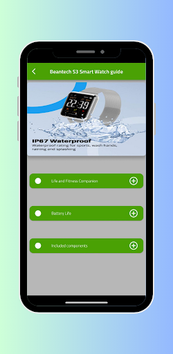 Android application Beantech S3 Smart Watch Guide screenshort