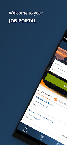 Android application Findojobs screenshort
