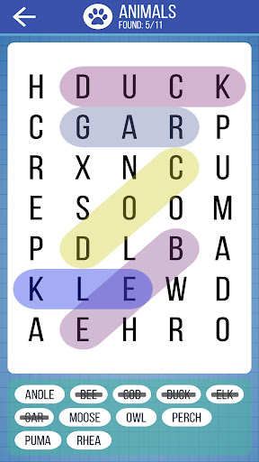 Word Search - 500 Levels Screen 2