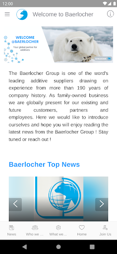 Android application baer360 screenshort