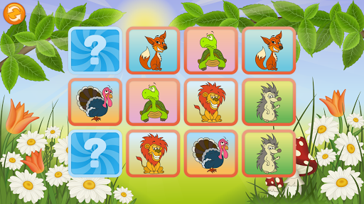 Android application Memory Game - Animals screenshort