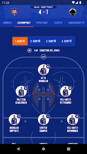 Tappara Screen 3