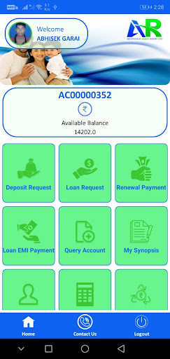 Android application Benegold Nidhi (Member App) screenshort