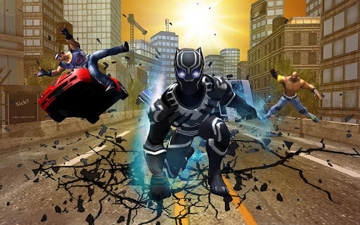 Superhero panther Robot kungfu Screen 2