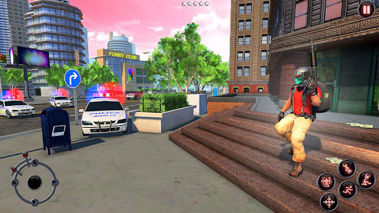 Rope Amazing Hero Crime City Simulator 3 APK screenshots 4