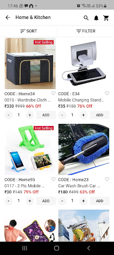 Indeshu: B2B,B2C,Reselling App Screen 2