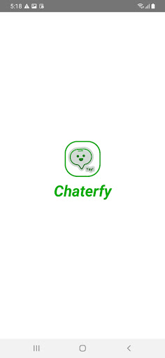 Android application Chaterfy screenshort