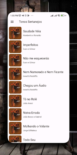 sertaneja ringtones Screen 3