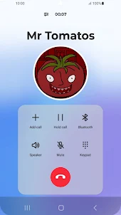 Fake Call: Mr Hungry Tomato