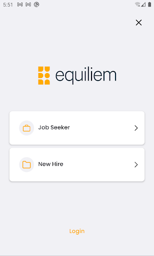 Android application Equiliem screenshort