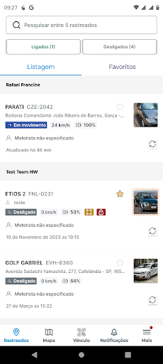 Unetrack Rastreamento Veicular Screen 2