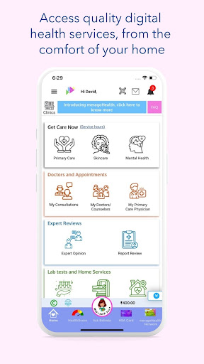 meragoHealth Screen 2