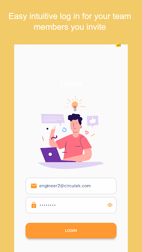 Android application Circutek screenshort