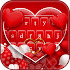 Red Heart Keyboard