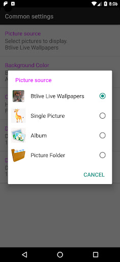 Btlive Live Wallpapers Screen 2