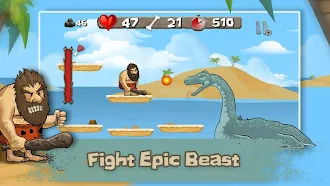 Game screenshot Caveman Chuck mod apk