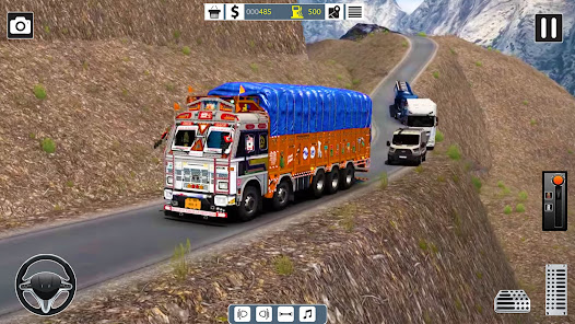 Euro Cargo Truck Driving 3d apkpoly screenshots 9