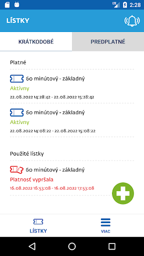 BUS Trenčín Screen 2