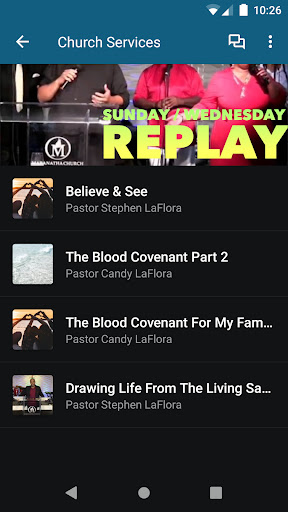 Maranatha Family Church Screen 2