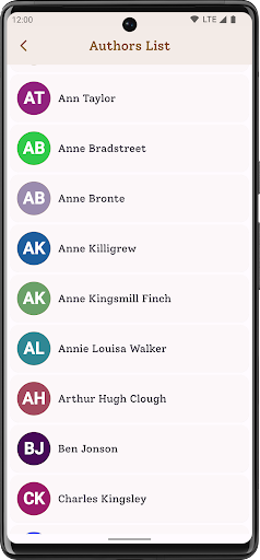 Poem App Screen 3