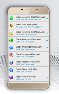 Flash Alert : Call & Sms  Screenshots 3