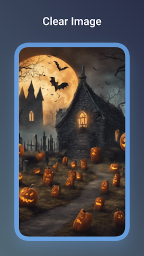 Android application Spooky Halloween Wallpaper screenshort