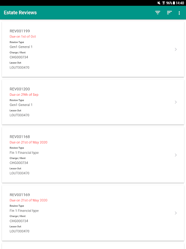 Civica Estates Manager Screen 3