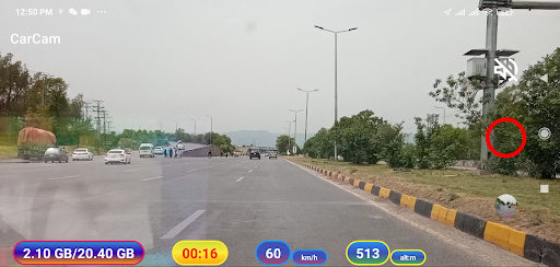 Android application Carcam screenshort