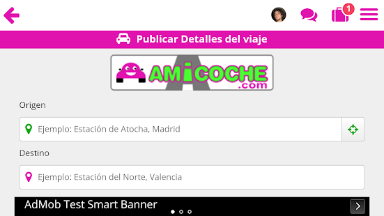 Amicoche - Compartir coche Screenshot