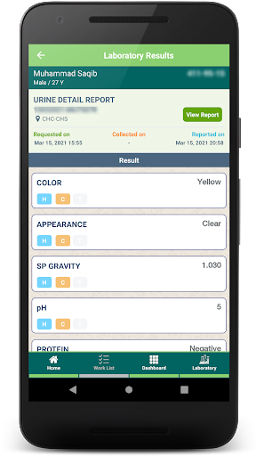 AKUH MyReferrals Screen 2