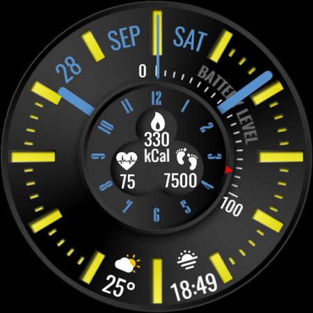 MAHO015 Wear OS Watch Face
