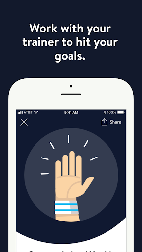 Screenshot of AFC Fitness Mobile