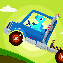 Игры на грузовиках динозаврами Mod Apk