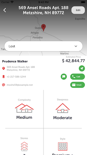 Roof Right Now Job Management Screen 3