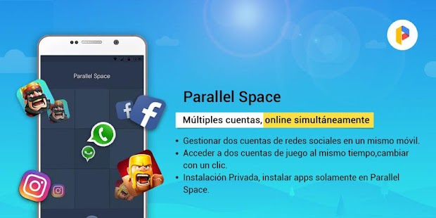 Parallel Space－Multi Cuentas Screenshot